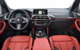 BMW X3 M Competition 2019 first drive review - dashboard