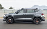 Cupra Ateca 2018 prototype first drive review on the road side