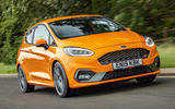 Ford Fiesta ST Performance 2019 first drive review - in the road front