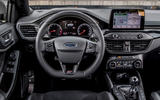 Ford Focus ST 2019 first drive review - dashboard