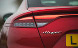 9 Kia Stinger GT S 2021 UK review rear lights