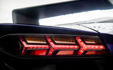 Lamborghini Aventador SVJ 2018 UK first drive review - rear lights