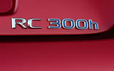 Lexus RC 300h 2019 first drive review - rear badge