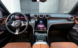 9 Mercedes Benz C Class 2021 FD dashboard