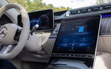 Mercedes-Benz S Class S580e 2020 first drive review - infotainment