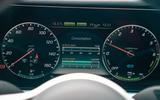 Mercedes-Benz E-Class E300de 2019 UK first drive review - instruments