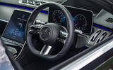9 Mercedes S Class S400d 2021 UK FD dashboard