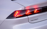 Peugeot 508 Hybrid4 2020 first drive review - rear lights