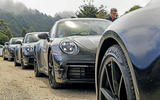 2019 Porsche 911 prototype first ride - convoy static