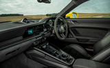 9 Porsche 911 GTS 2021 UK first drive review cabin