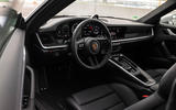 Porsche 911 Turbo S 2020 first drive review - dashboard