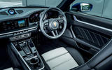 Porsche 911 Turbo S Cabriolet 2020 UK first drive review - cabin
