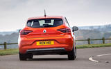 Renault Clio E-Tech hybrid 2020 UK first drive review - cornering rear