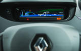 Renault Zoe R110 2018 UK first drive review instrument cluster