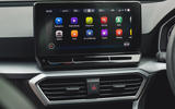 Seat Leon eHybrid FR 2020 UK first drive review - infotainment