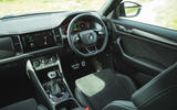 9 Skoda Kodiaq Sportline 2021 UK cabin