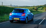 Suzuki Swift Attitude 2019 UK first drive review - on the road rear