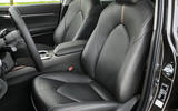 Toyota Camry 2019 European first drive review - front seats