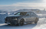 90 BMW i7 official winter testing 2021 static