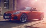 2019 BMW Z4 official reveal Pebble Beach - front