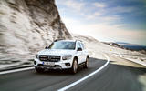 Mercedes-Benz GLB 2019 official reveal - cornering front