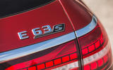 90 super estate triple test 2021 E63 rear badge