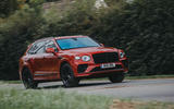 91 500 miles in Bentayga feature on road