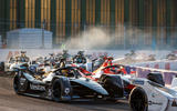 91 Alex Lynn Mahindra Formula E 2021 racing