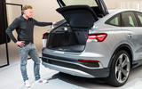 91 Audi Q4 etron 2021 official reveal boot