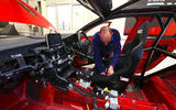 99 Kia Stinger GT420 racer - seat
