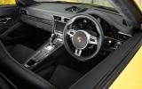 Porsche 911 C4 GTS interior