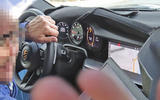 Porsche 911 interior sighting shows new digital cluster of 2019 car