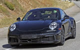 Porsche 911 interior sighting shows new digital cluster of 2019 car