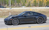 Porsche 911 interior sighting shows new digital cluster of 2019 car