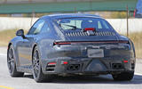 Porsche 911 interior sighting shows new digital cluster of 2019 car