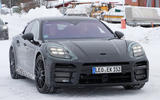 92 2023 porsche panamera spies Mar 22 front