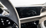 Audi E-tron GT concept 2020 prototype first drive review - infotainment