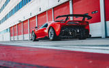Ferrari P80/C 2019 reveal official pictures - pit lane rear