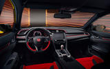 Honda Civic Type R limited edition 2020 official press photos - dashboard