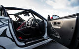 Jaguar F-Type rally car 2019 driven cabin