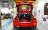 99 Kia Stinger GT420 racer - workshop rear