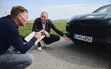 92 Porsche Cayene Turbo Coupe prototype 2022 interview nose