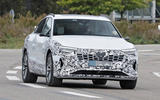 93 Audi E tron sportback 2022 facelift spies nose