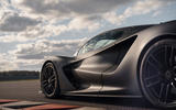 93 Lotus Evija 2021 track drive side aero