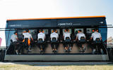 93 McLaren Racing sustainability feature pit wall