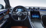 93 Mercedes Benz C Class 2021 official images dashboard