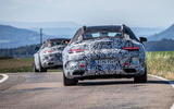 2021 Mercedes-Benz SL official disguised images - on the road rear