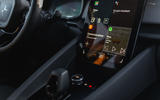 2020 Polestar 2 prototype drive - infotainment
