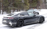 94 2023 porsche panamera spies Mar 22 side rear