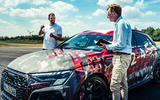 94 Audi RS3 2021 prototype ride close up